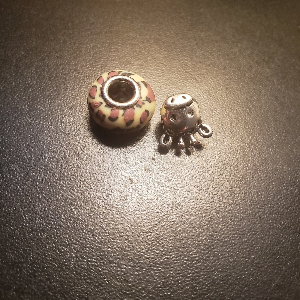 3 pandora charms